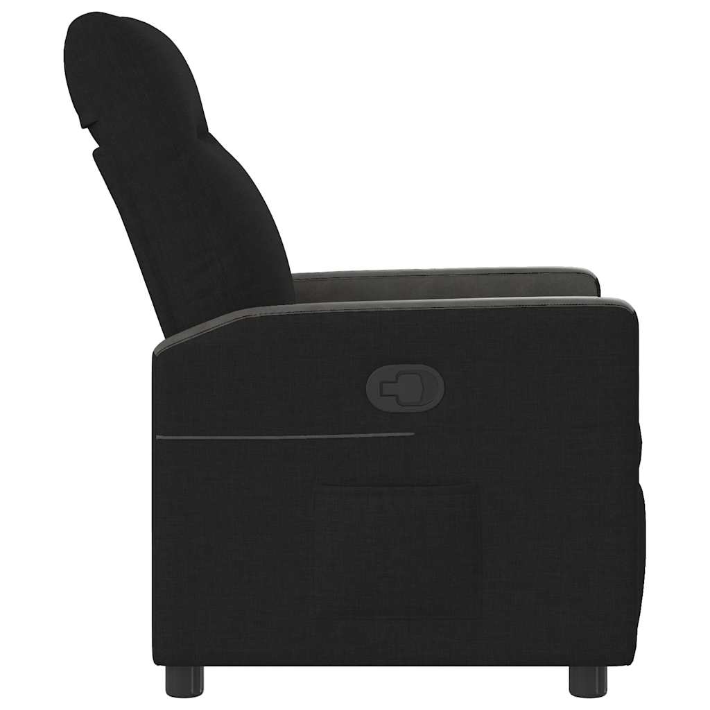 Relax Chair Black Fabric