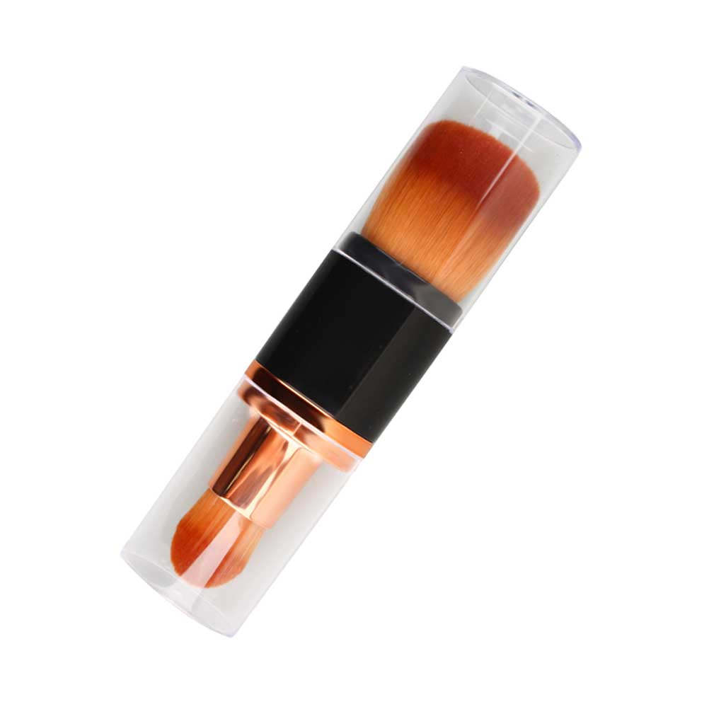 Double End Multifunctional Brush Set for Women Liquid Foundation Cream Concealer Blending Tool Pore Safe No