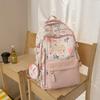 New Schoolbag, Japanese INS Style, High Aesthetic, Fresh Sweet, Cute Cartoon Backpack, Lightweight Backpack for Middle and High School Students
