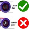 Direct Drive Carbon Fiber Floor Brush Roll Bar Replacement for DYSON V8 Cordless Cleaner Head Brush 967485-01 Part