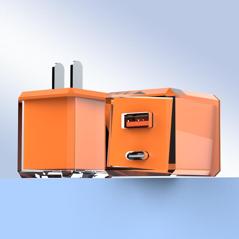 20W PD Fast Charger for iPhone 14 - 3C Certified Flash Charging Head