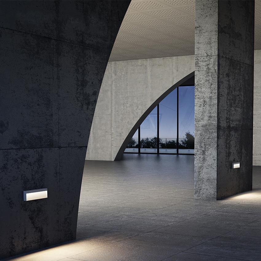 Waterproof LED Stair Light, Step Lights, Corner Light, Surface Mount Footlight, Indoor and Outdoor, Staircase Lamp