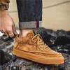 Men's Four Seasons Trend Low-Top Thick-Soled Sneakers - Casual, Height-Increasing, Flat Sports Shoes for Autumn and Winter.