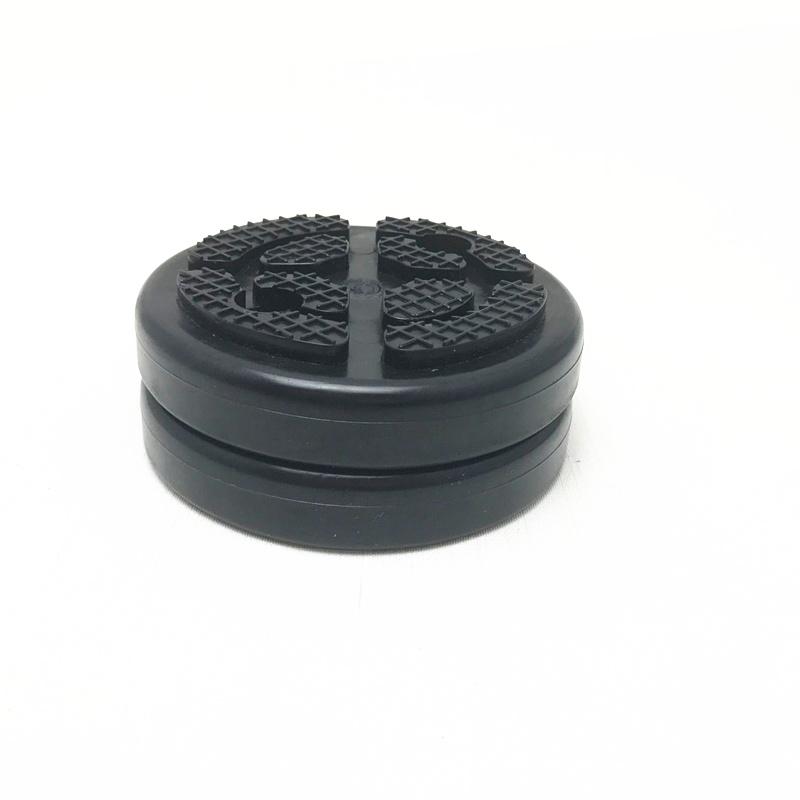 4 Pcs Black Round 115Mm*20Mm Round Rubber Arm Pads For Car Suv Lift Accessories