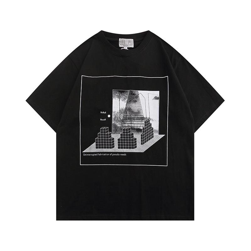 2024 Letter Printed T-shirt Loose 100% Pure Cottonhigh-quality Polo Fashion Topfashionable Streetwear, Loose and Oversized