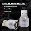 Car Mini USB LED Ambient Light Decorative Atmosphere Lamp For Cadillac CT5 CT6 CTS Seville ATS CT4 Celestiq Ciel Escala SRX XT4 XLR ELR Elmiraj EXT