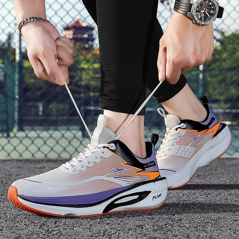 Sneakers Herren Mesh Atmungsaktiv Lässige Herrenschuhe Unisex Leicht Weich Dicke Sohle Loch Paarschuhe Sportsneakers Damenschuhe