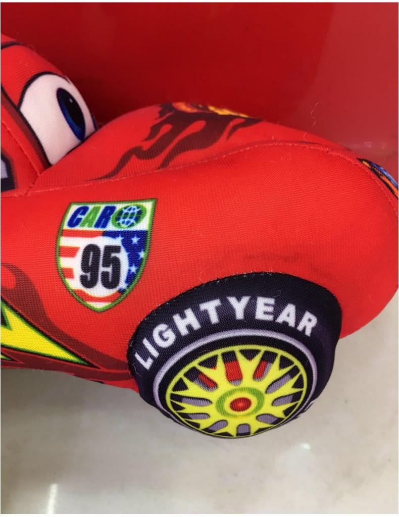 Çocuklar İçin Şimşek McQueen Peluş Yarış Arabası Oyuncak