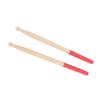 5A Drum Sticks for Adults Kids Beginners Maple Wood Tip Drumsticks with Anti Slip Rubber Handle for