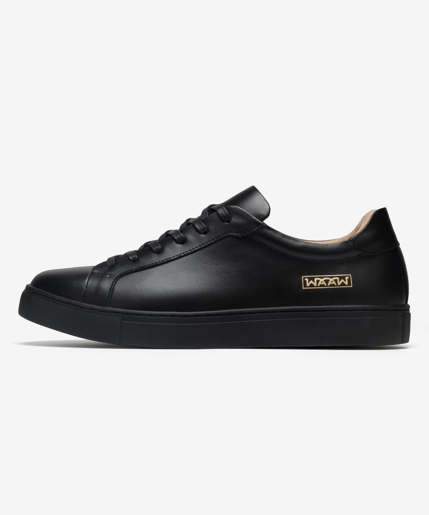 Waaw Purity Wd Black Wide Sneakers