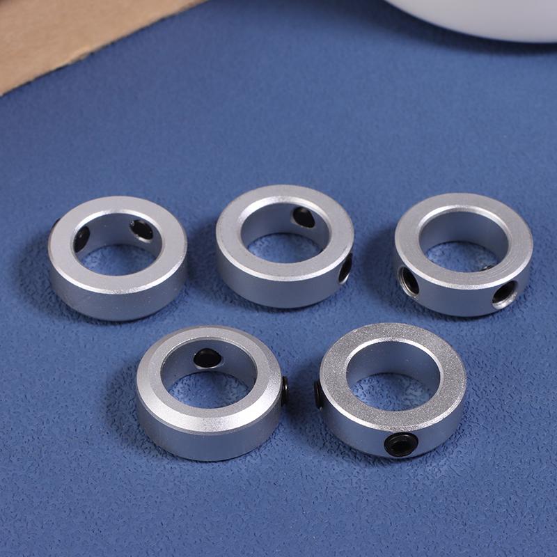 5 Pièces Anneau Fixe d'Axe Optique Type Ouvert Roulement à Anneau Fixe Manchon de Blocage Limite Aluminium Arbre de Positionnement Automatique à Anneau Fente
