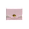Women's short wallet, cute large capacity, multi-card position, simple ins student lock 30% off change bag tide