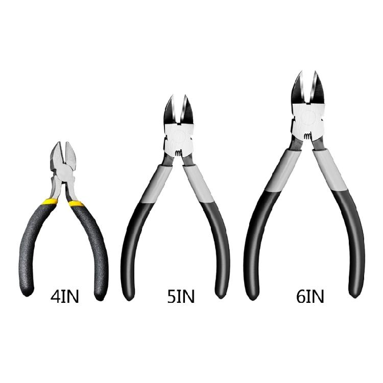 Diagonal Flush Cutter Side Cutting Pliers Electronics Pliers for Reeled Terminals
