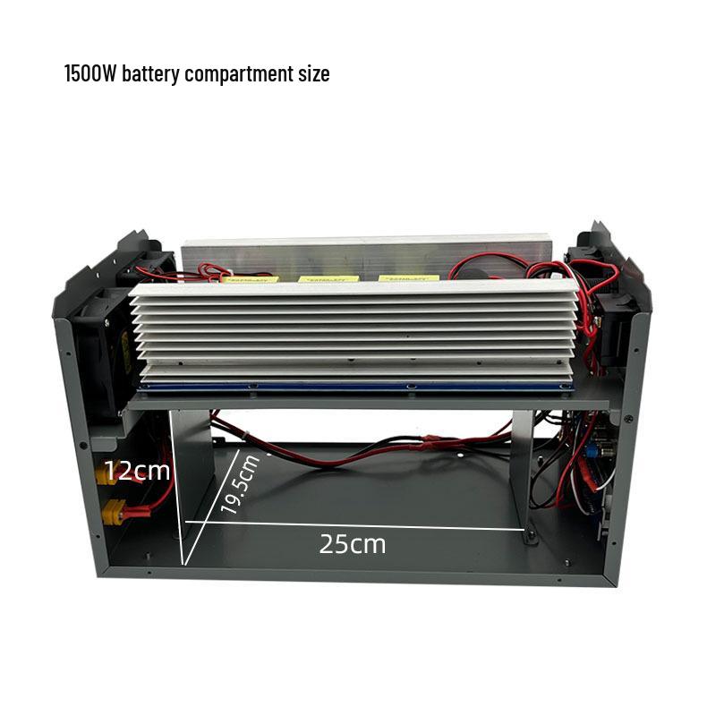 Portable Lithium Battery RV Energy Storage & Inverter Kit 12V/24V to 220V