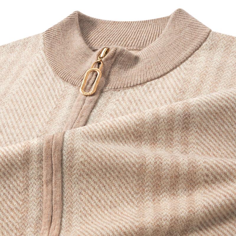 

Кардиган на молнии FAPAI из 100% мериносовой шерсти для мужчин 3XL