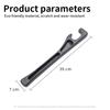 1 Pair Car Seat Open-Mouthed Gap Filler Organizer Waterproof Car Seat Gap Plug Strip with 2 Grooves Auto Interior Accessories