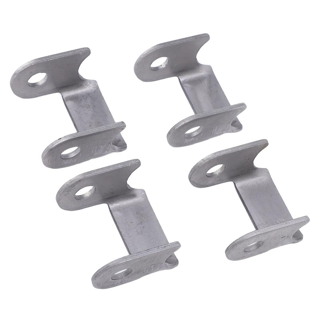 4Pcs Shock Swing Arm Weld On Mounting Bracket Kit Steel Alloy Secure Fixation for ATV Dirt Bike UTV Go Kart