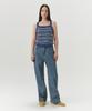 Leuba Tweed Jacquard Sleeveless Knit Top - Dutch Blue