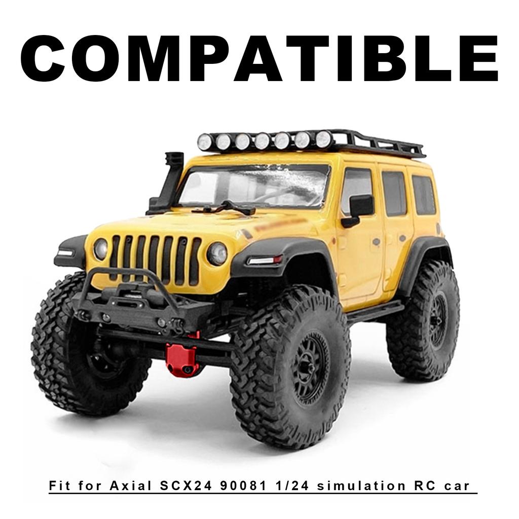 Counterweight Diff Cover Upgrade Accessories Fit for   SCX24 90081 1Celsius24 RC Model Car