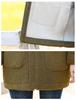 Mom's Elegant Winter Hooded Lambswool Coat with Fleece Lining - Thickened, Fashionable, for Middle-Aged and Elderly Women