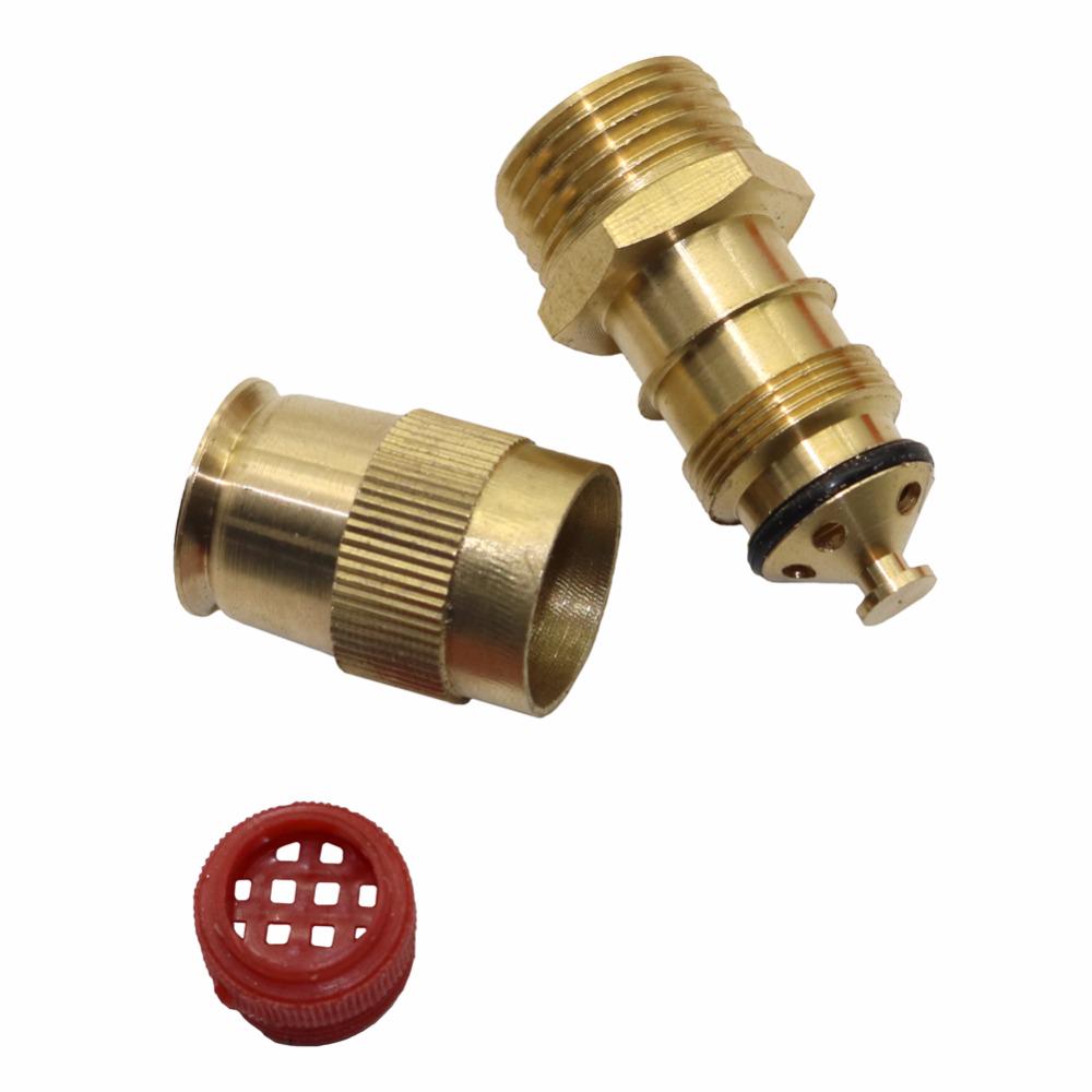 2 Pcs spray nozzle Atomized sprayer high pressure agricultural spray garden irrigation 1/2 inch lawn nozzle