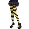 Collant a righe casual da donna Leggings a righe di Natale Collant lunghi fino alla caviglia Calze autoreggenti Accessorio per costume da festa