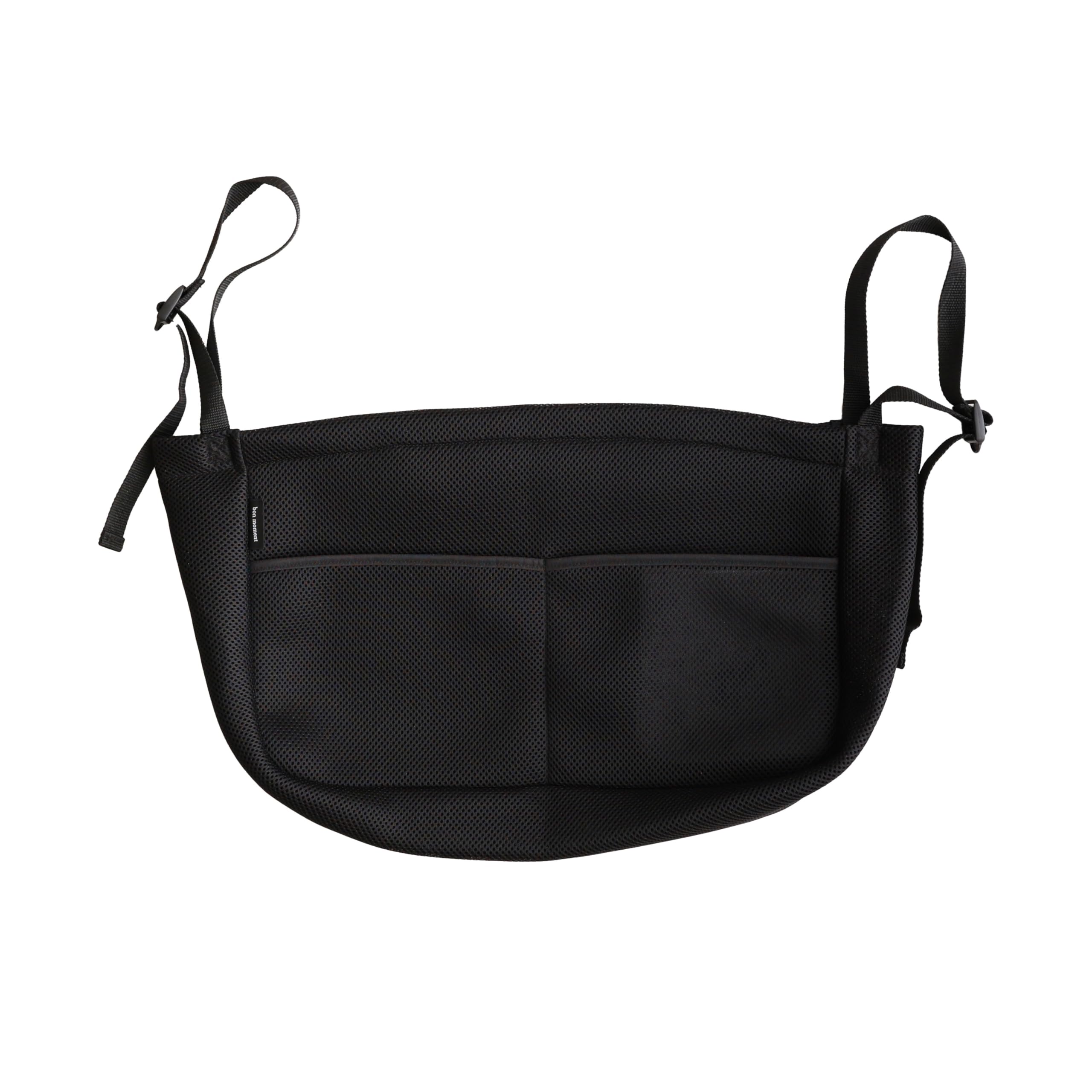 

Bon Moment Официальный автомобильный карман для спинки детского сиденья для вождения, подвесной на спинку сиденья, быстрый автомобильный органайзер для хранения в автомобиле, удобный задний момент, одно сиденье, хранение, чёрный