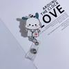 1 Piece Working Permit Pass Card Clip Cartoon Sanrio Badge Cute Melody Reel Retractable Id Name Card Clips For Nurse Badge