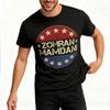 Zohran na Burmistrza NYC 2025 Koszulka Wsparcie dla Zohrana Mamdani Koszulka Retro Design Unisex Streetwear Mężczyźni Kobiety Codzienne Życie Bawełniane Koszulki