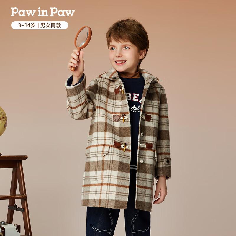 

PawinPaw Kids Cartoon Bear Wool-Blend Coat 140