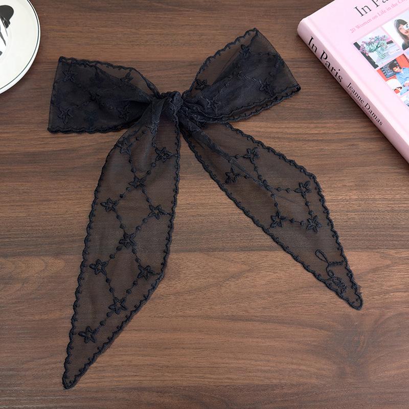 Sweet Versatile Narrow Long Scarf Solid Color Headbands For Women Girls  Floral Lace Scarf Long Ribbon Scarf Gifts