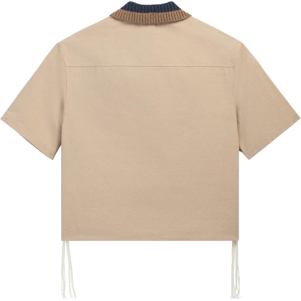 adidas X CLOT Utility Kurzarm By EDC Warm Sandstone Unisex Oberteile Tan KE7065