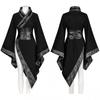 Gothic Punk Short Crop Top Cosplay Costume Vintage Inspired Streetwear Anime Gaming Role Play