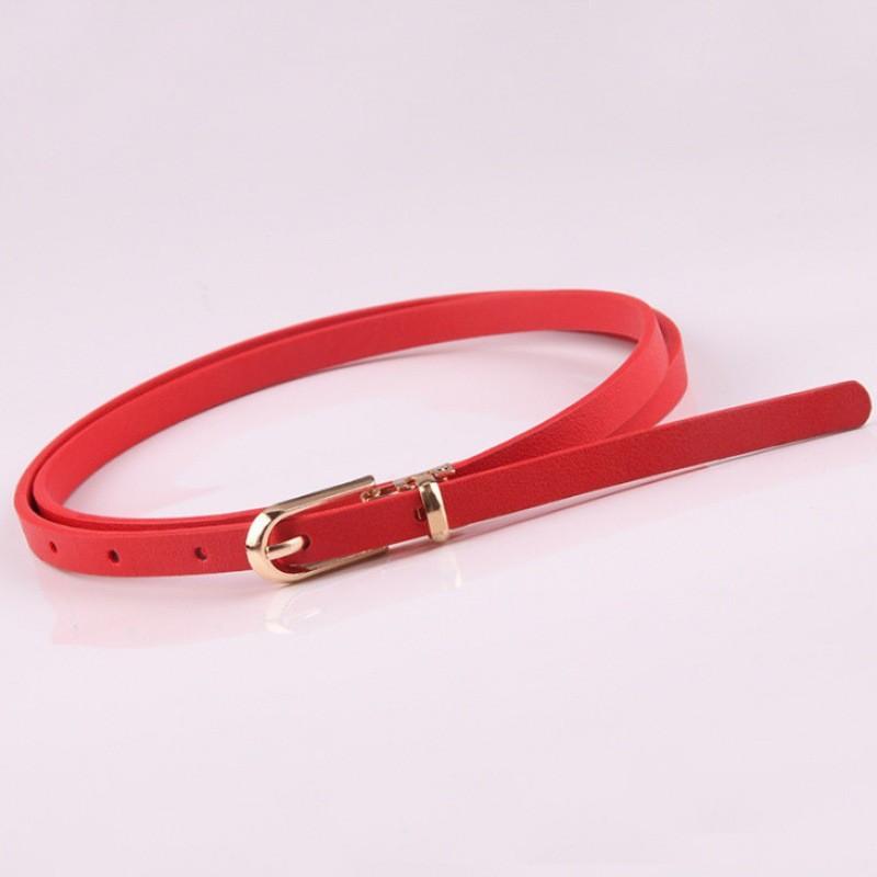 Multicolor Elegant Decorative Dress With Sweater Thin Waist Belt For Women