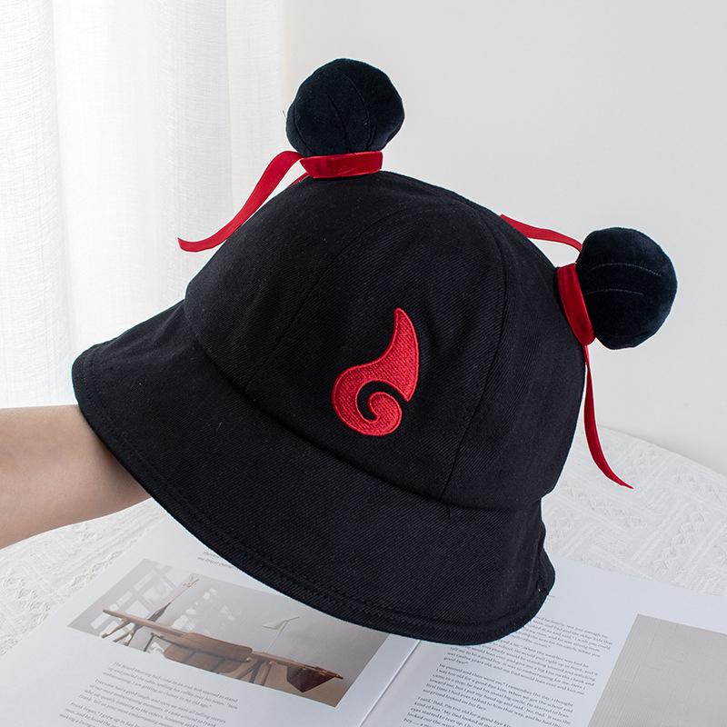 Cute Round Head Design For Men And Women Meatball Shaped Fisherman Hat For Summer Outdoor Leisure And Sun Shading