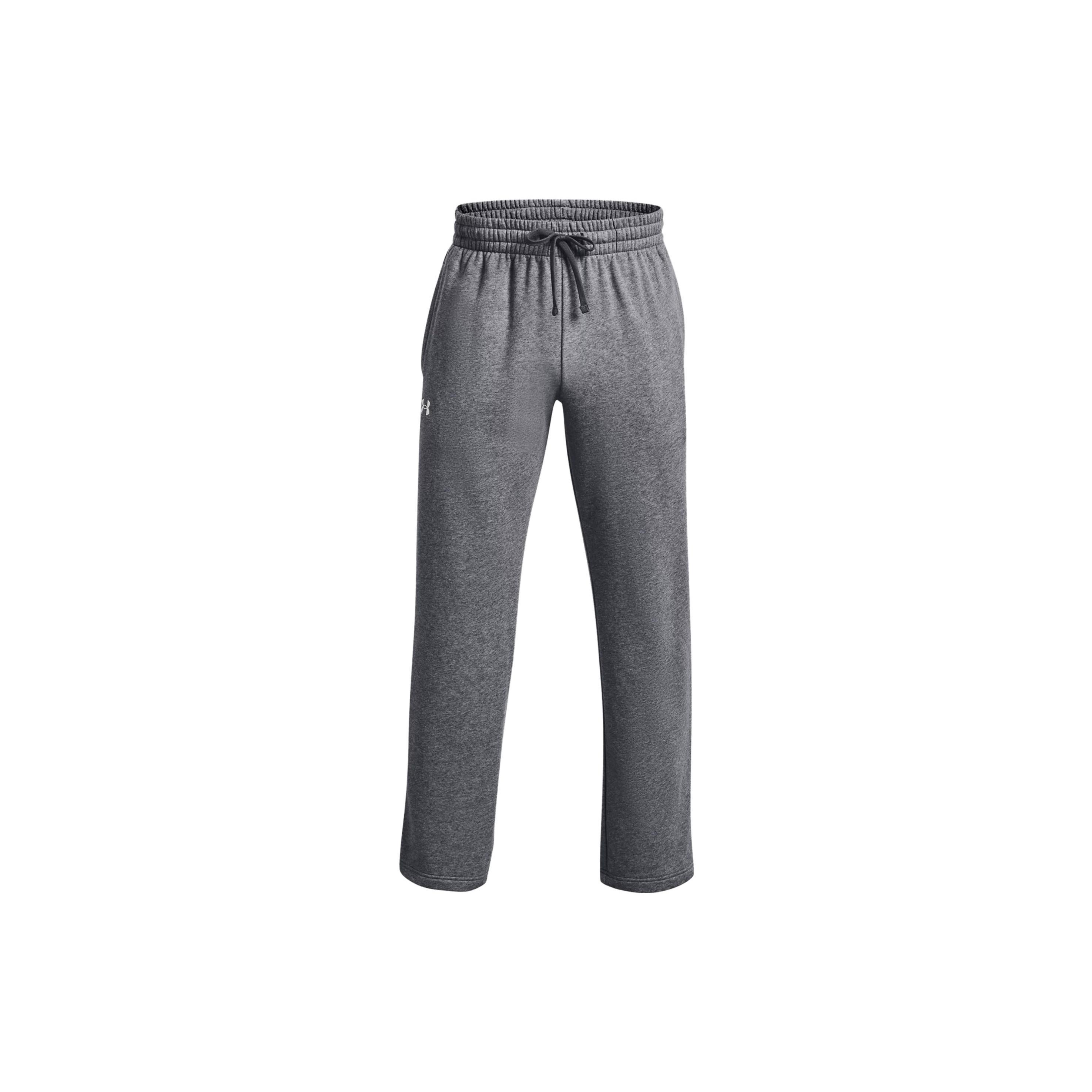 Under Armour Rival Fleece Pants Grey Men s 1379868-012 XXL