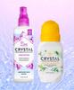 Crystal Deodorant Unscented Spray & Chamomile Roll-on 2-Piece Set