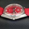 AUTOMATIC 7006A VINTAGE SEIKO 5 JAPAN MENS RED COLOR DIAL WATCH A701634-5 R206c-a701634
