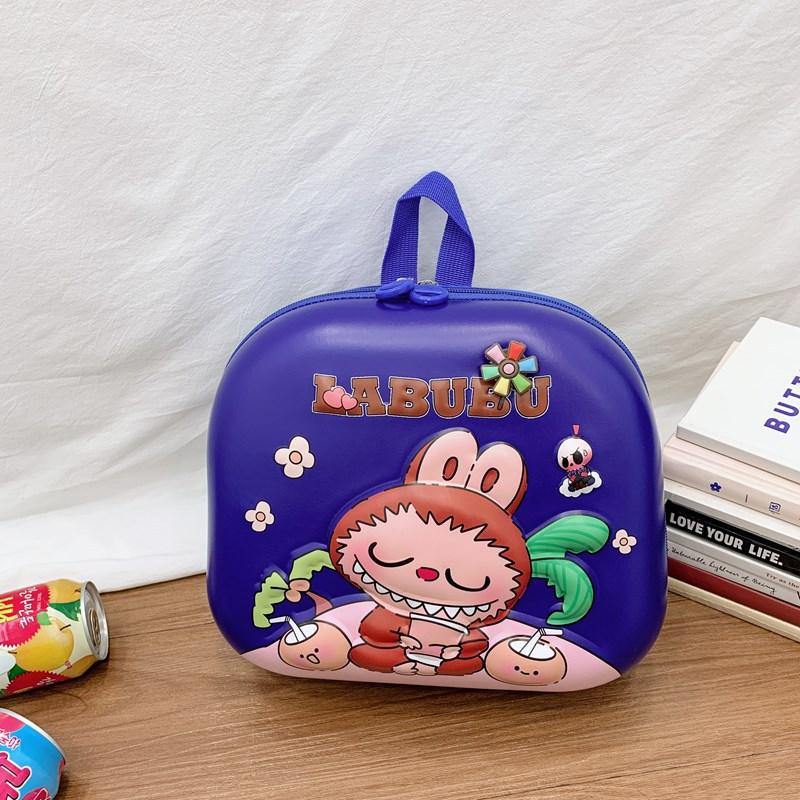 Cartoon Boys And Girls Backpack Cute Cute Kindergarten Baby Small Schoolbag Eggshell Children S Backpack