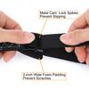 2 Pieces Lashing Strap Adjustable Tie Down Nylon Ratchet Tension Belt with Buckle Motorcycle Bicycle Lash Straps