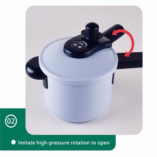 Dětská simulace kuchyňských hraček Sada kuchyňských hraček pro simulaci bezpečných a opakovaně použitelných zajímavých hraček