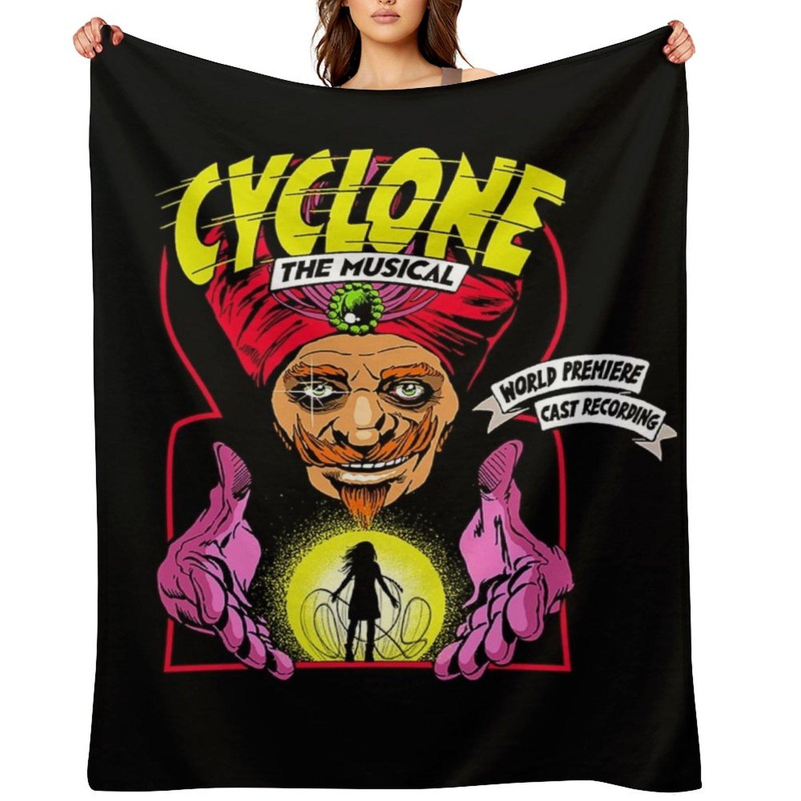 Ride the Cyclone Throw Blanket Extra Large Throw wednesday Hairy blankets and throws Blankets 30x40in