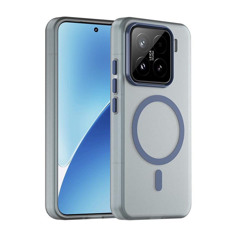 Applicable To Xiaomi Mi 11 Mobile Phone Case Xiaomi11pro Magnetic Suction Case Anti-drop Matte Skin Feeling Wireless All-inclusive Anti-drop
