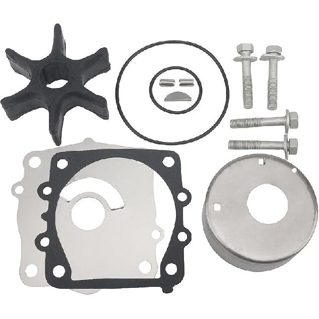 68D-WG078-00 Water Pump Impeller Kit For Yamaha Outboard 2/4 Stroke 4 5 HP Engines 67D-WG078-00-00 6E0-W0078-02-00