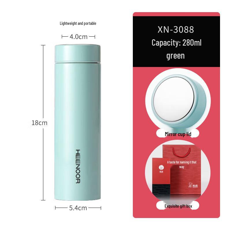 Heenoor XN-3088 280ml Portable Insulated Thermos
