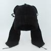 Thick Knitted Long Ear Beanie Handmade Style Rabbit Knit Hat Gift Style Winter Warm Hat  For Women