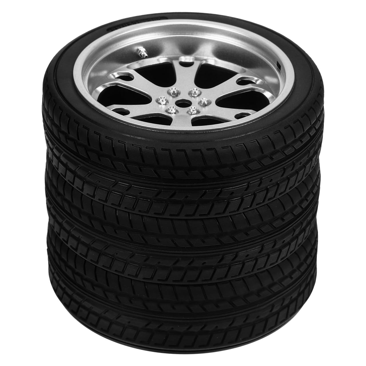 

Lurrose PVC Pen Creative Pencil Stationery Black Tire-Shaped Holder, Holder, Organization, Storage,