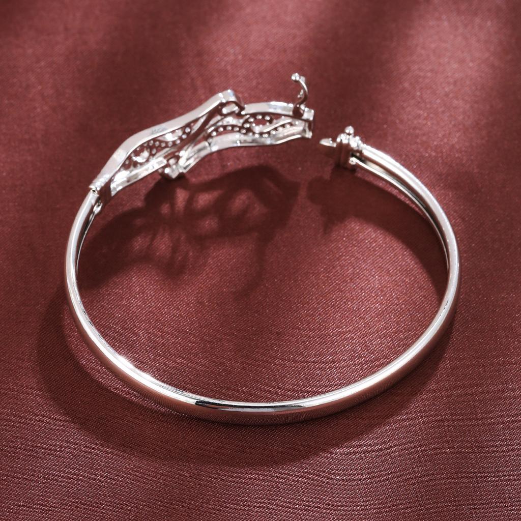 New Trendy Exquisite Hollow Love Micro-paved Zircon All-match Bracelet