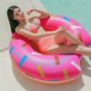Week Nine Donut Tube Water Play Equipment Large Tube, Strawberry Donut, 1 Piece, Korean water fun items