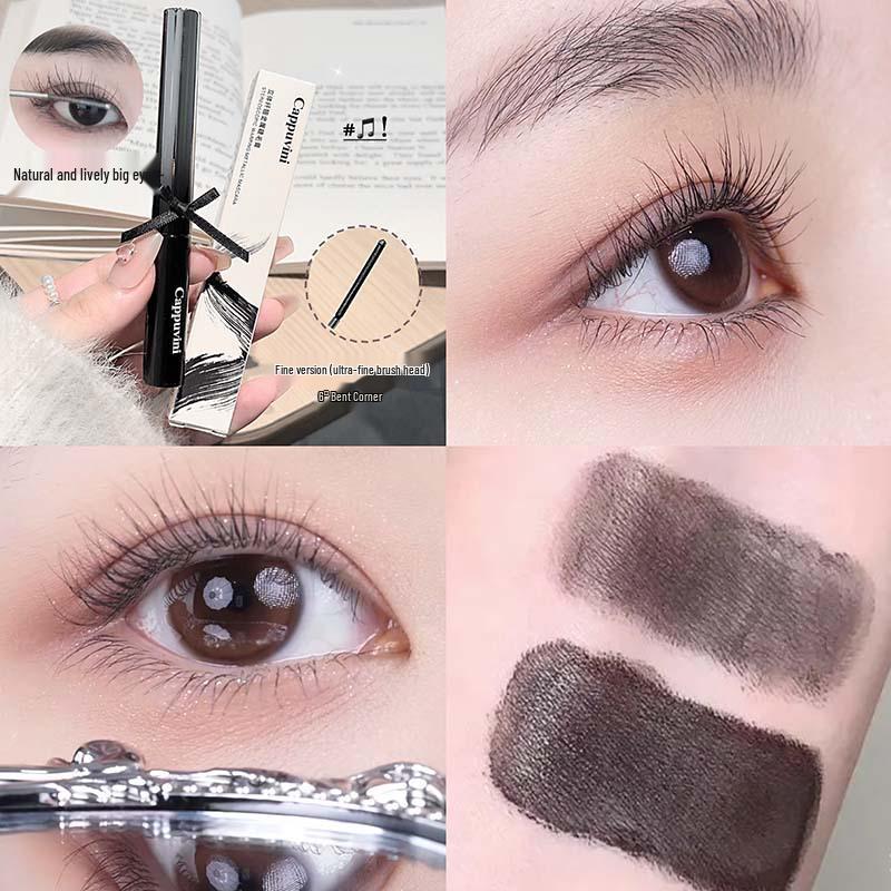 Cappuvini 3D Volumizing Curl-Lasting Metal Mascara - Sweat & Smudge-Proof Color Makeup